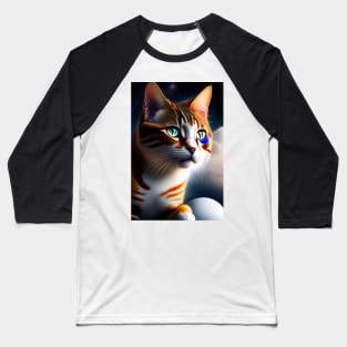 StarStruck Cat Baseball T-Shirt